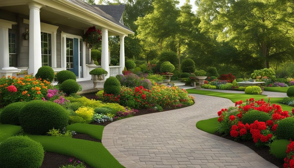Front yard landscaping designing
