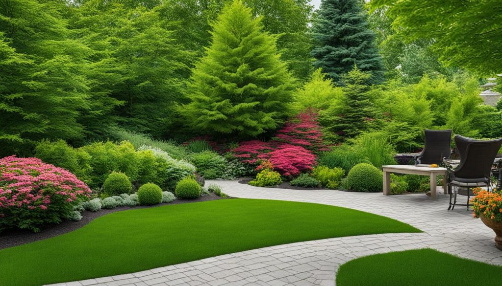 Privacy landscaping