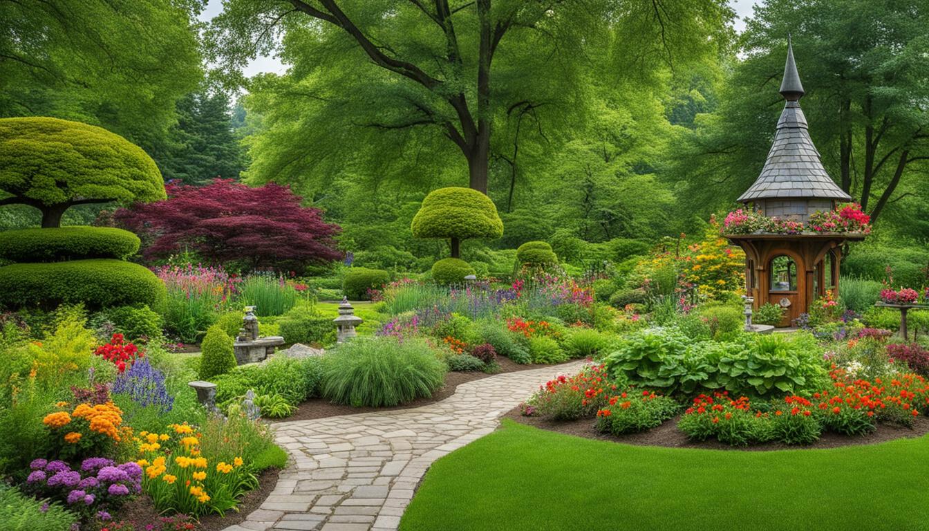 Unique landscaping features