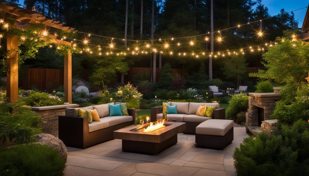 Functional outdoor oasis