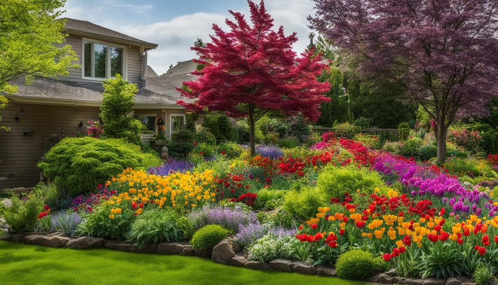 Seasonal landscaping plants