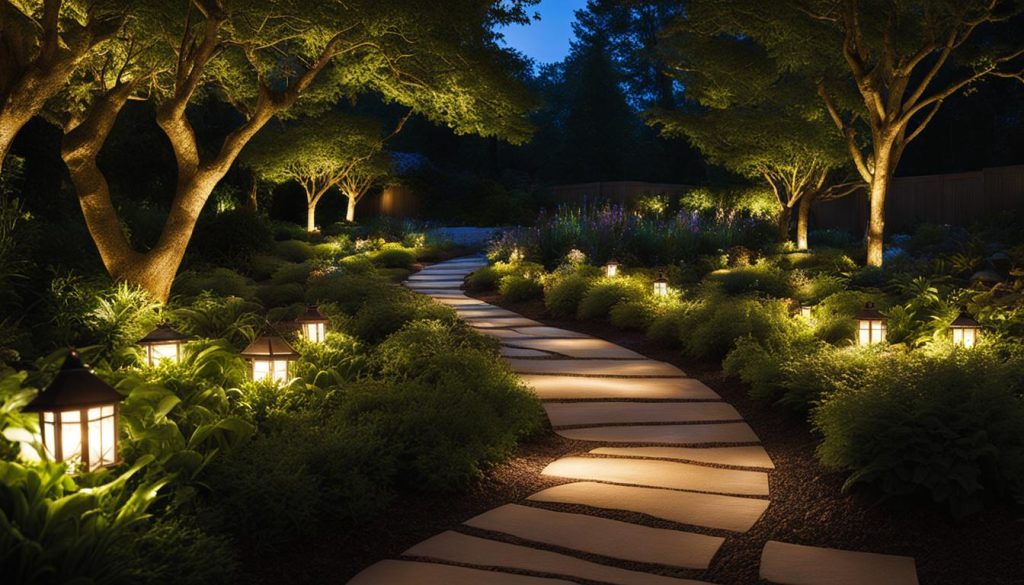 garden pathway lighting