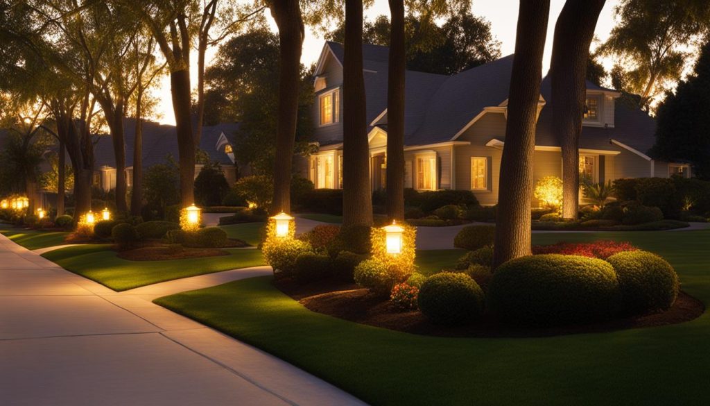 importance of landscape lighting